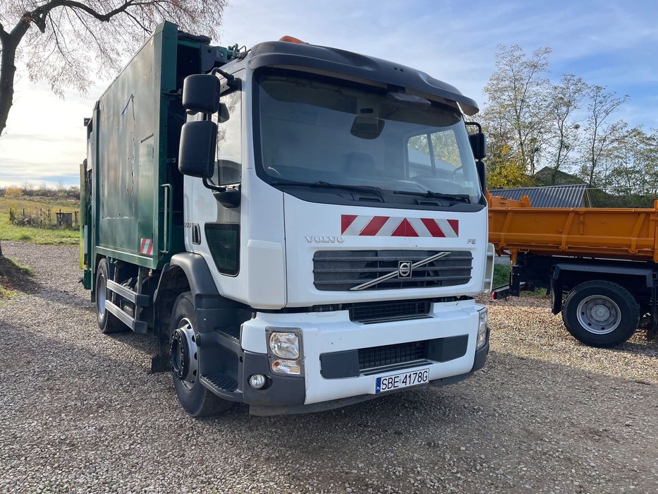 Volvo FE 300 Ps ŚMIECIARKA RAMA POD ZABUDOWĘ WUKO SZAMBIARKA BECZKA WYWROTKA PŁUGO PIASKARKA