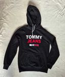Bluza Tommy Jeans S czarna z kapturem