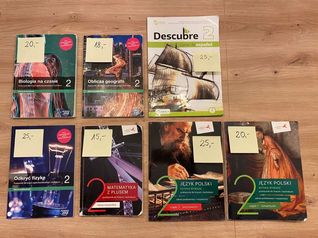 Podręczniki do liceum i technikum