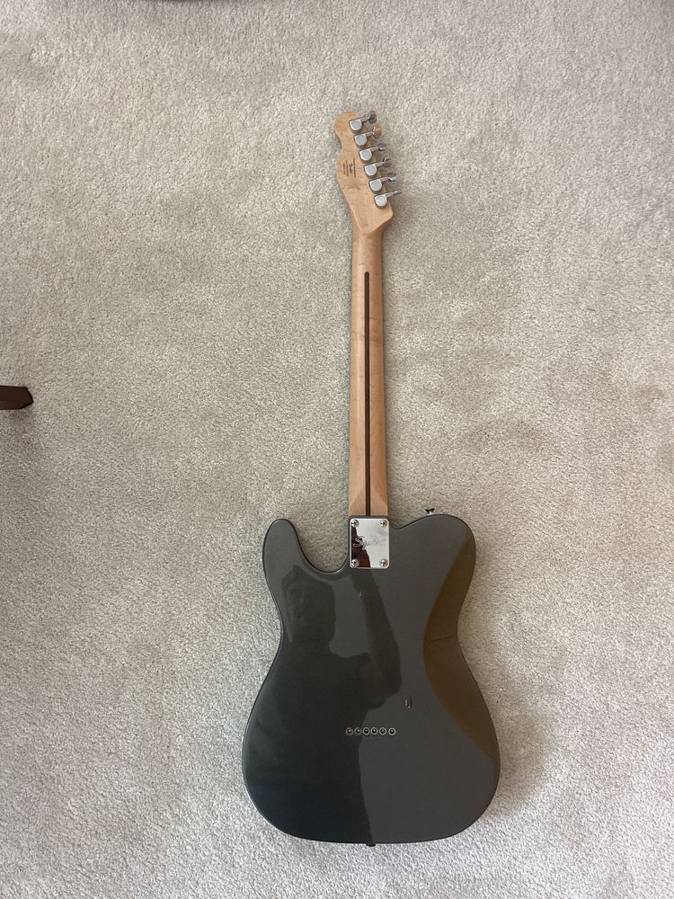 Fender Squier Telecaster Affinity Deluxe LRL Charcoal Frost Metallic