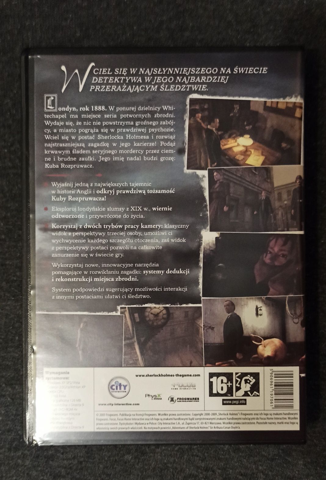 Sherlock Holmes kontra Kuba Rozpruwacz gra PC