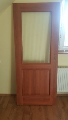 Drzwi wewnętrzne Porta Nova Orzech Lewe 80 cm