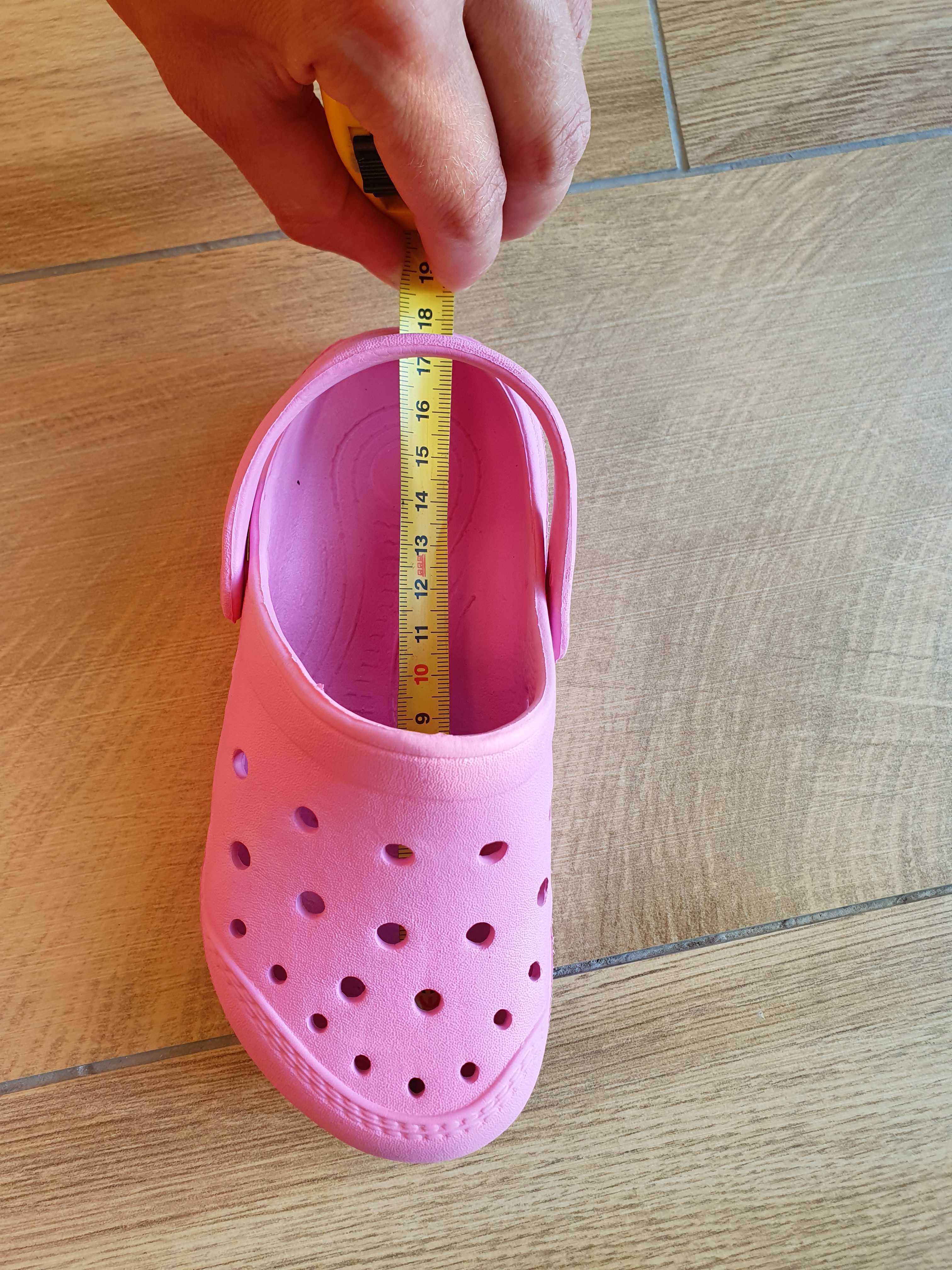 Klapki dziecięce Smyk jak Crocs r. 29