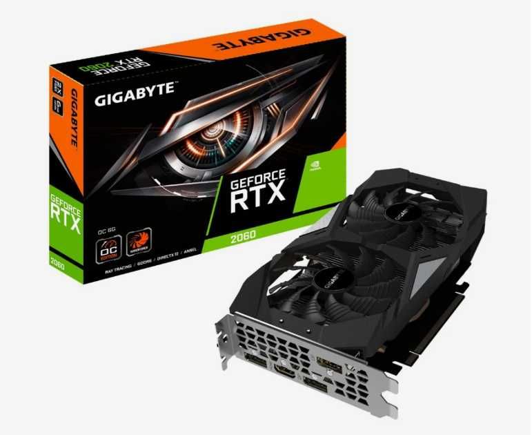 Karta Graficzna Gigabyte GeForce RTX 2060 WindForce 2X OC 6GB GDDR6