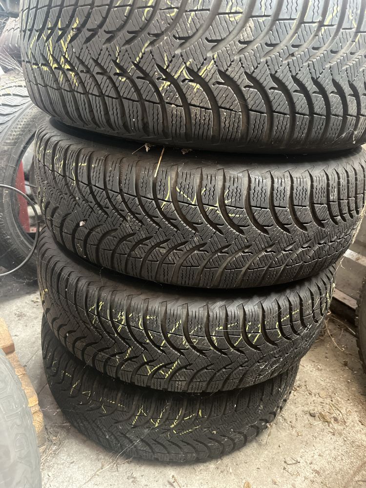 Koła felgi stalowe 15” VW ET47 6j 5x112 opony michelin super stan