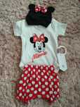 Komplet niemowlęcy Minnie w rozmiarze 62