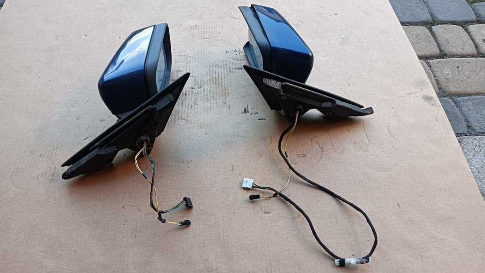 Lusterka Elektrycznie Składane Komplet Prawe+ Lewe BMW E46 Sedan Kombi