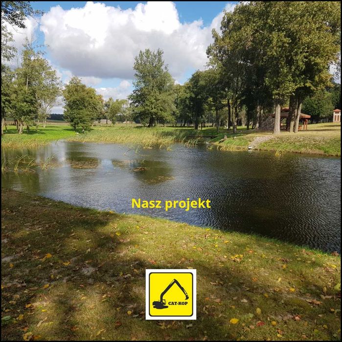 Kopanie, pogłębianie, rewitalizacja oraz odmulanie stawów