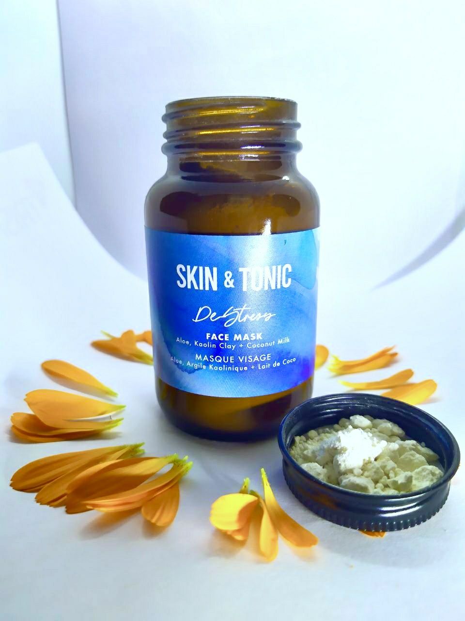 Маска для сухої шкіри обличчя skin & tonic