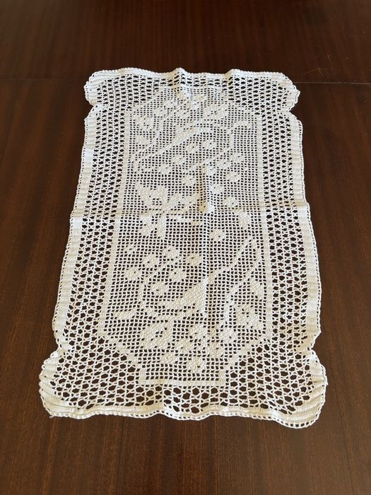 Centro de mesa em croché