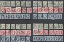 Austria, klasyka, do 1900 r. Stare znaczki, zestaw 7
