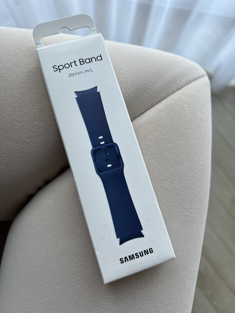 Nowy oryginalny pasek Samsung Sport Band 20mm M/L Navy Granatowy