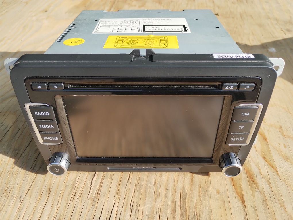 Radio VW Touran lift 3c8.035.195