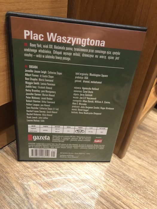 DVD Plac Waszyngtona