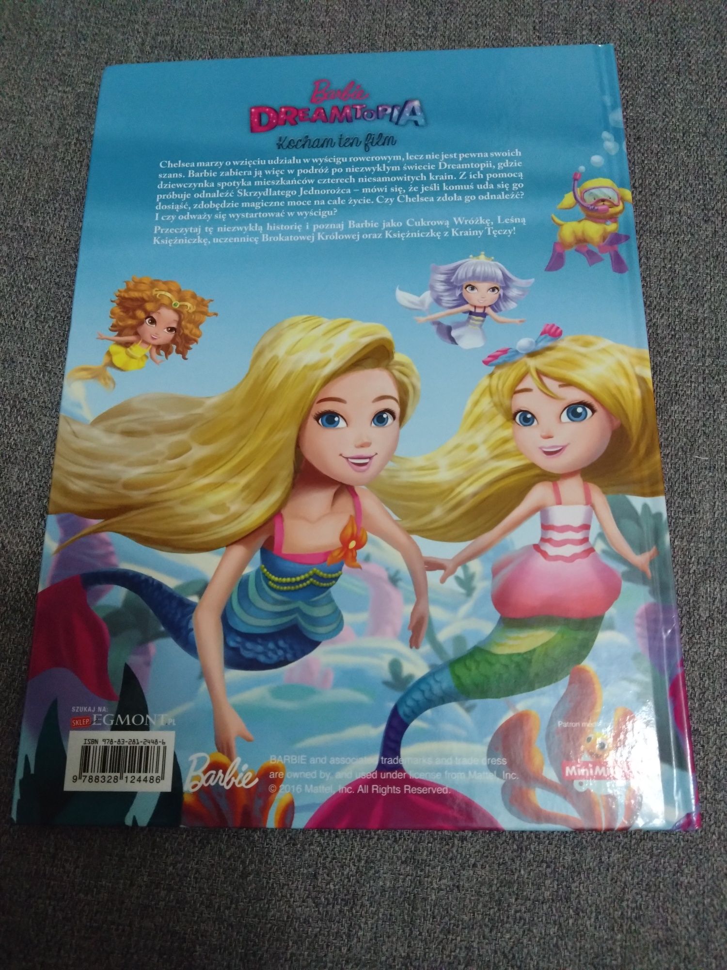 Książka barbie dreamtopia