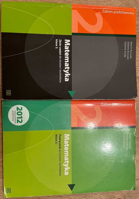 Matematyka PAZDRO zakres podstawowy 2 zbiór zadań + podręcznik