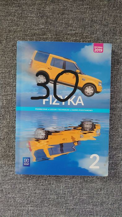 Fizyka, WSiP, klasa 2 liceum i technikum.