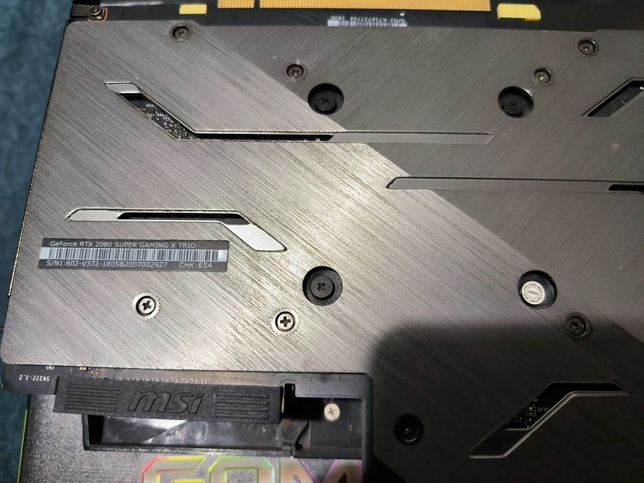 Відеокарта MSI RTX 2080 Super 8GB Gaming X Trio