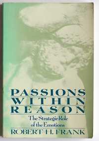 Psicologia - Passions within reason de Robert H Frank / Envio grátis