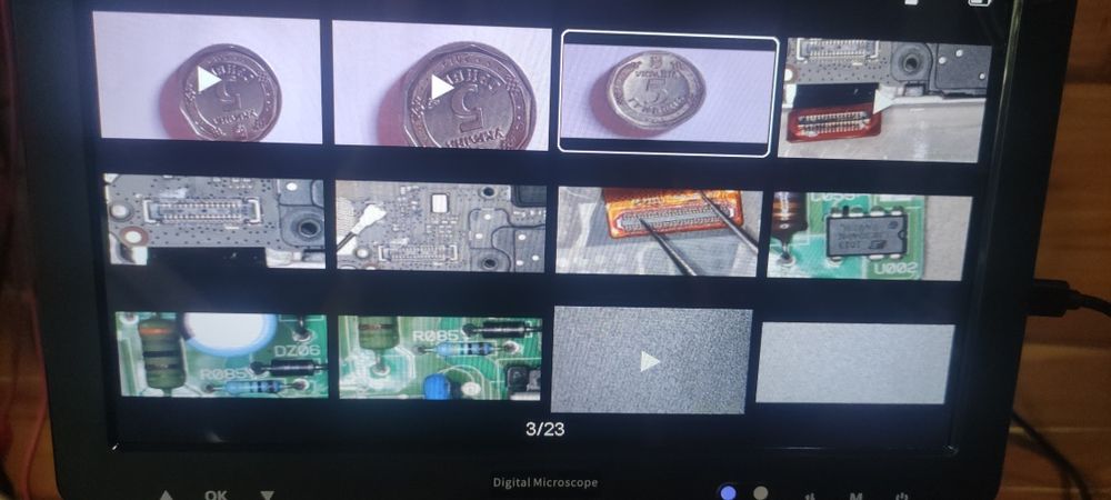 Цифровий мікроскоп Rievbcau DM12 10.1" , Новий