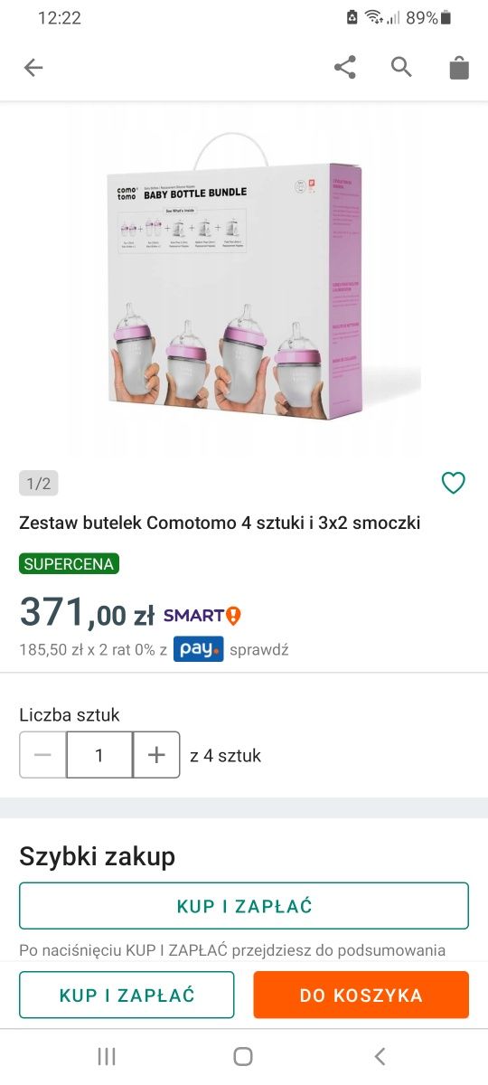 Como tomo antykolkowe butelki silikonowe zestaw jak nowe