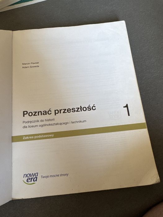 Poznać przeszłość 1  podrecznik liceum  technikum 1 nowa era