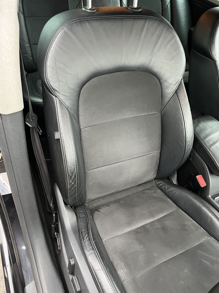 Салон Skoda Superb 2, сидіння, сиденья. сидения. Алькантара, кожаный.