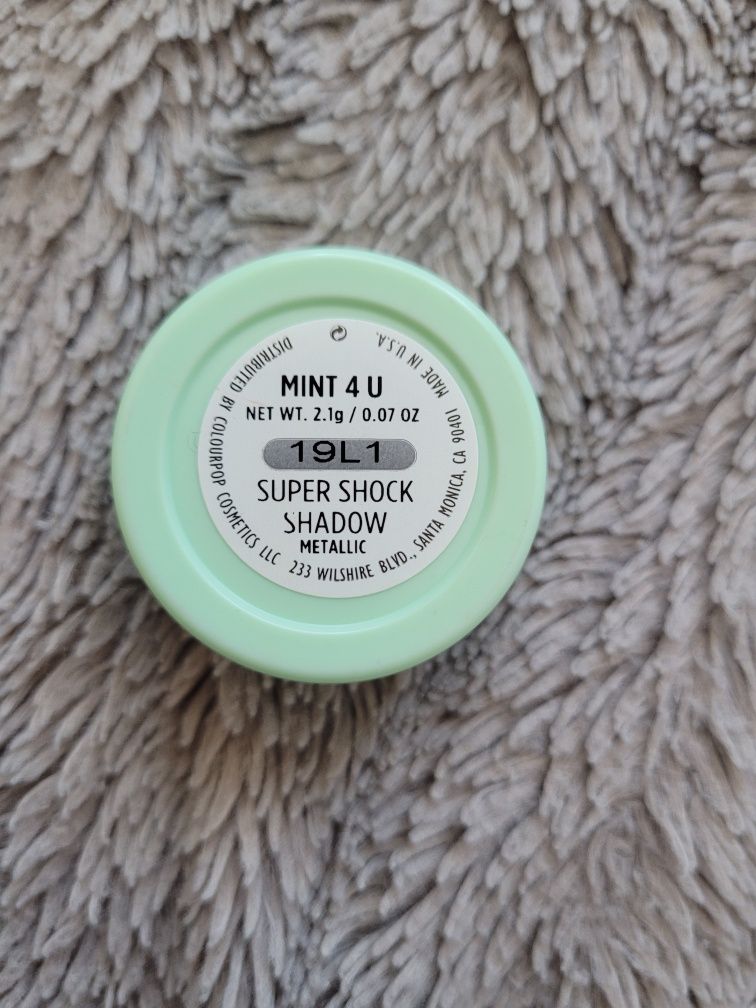 Cień pojedyńczy Colourpop Mint 4u