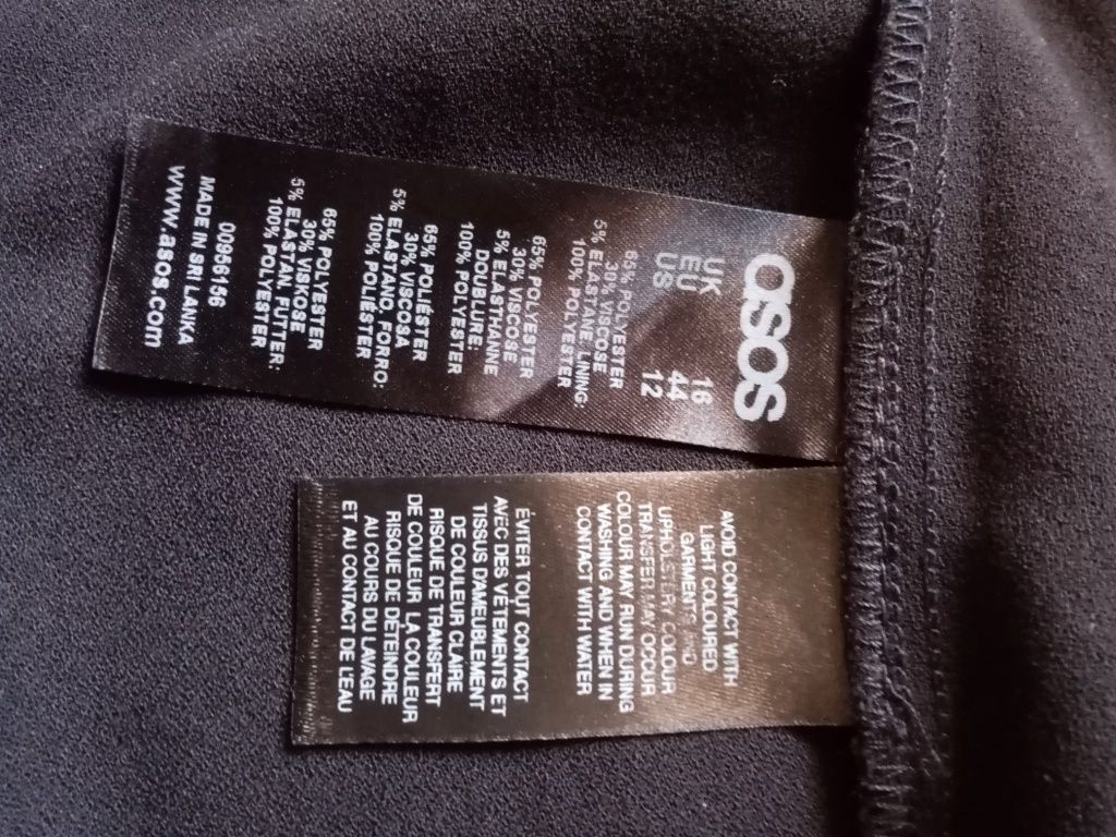 ASOS/Sukienka z kokardą roz.XL