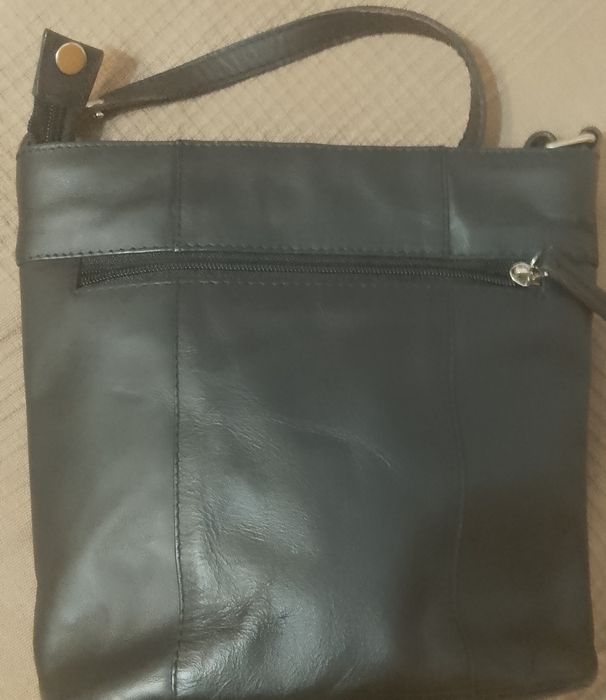 Mała listonoszka skórzana – 100% skóra naturalna