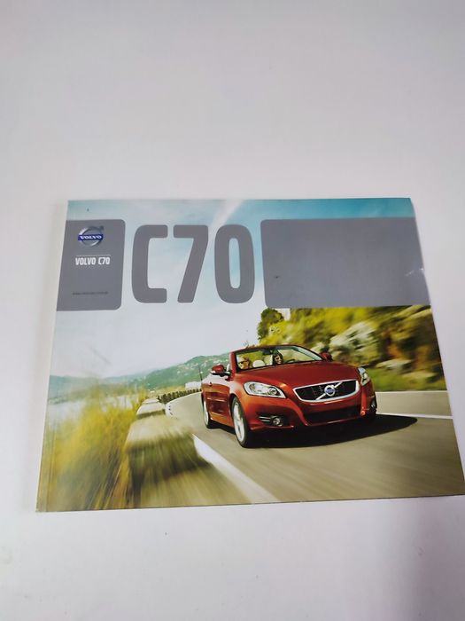 Brochura / Folheto Volvo C70