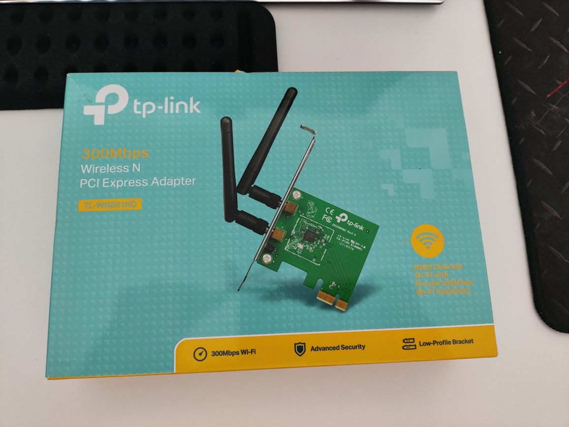 Karta sieciową WiFi PCI express TP Link  TL-WN881ND