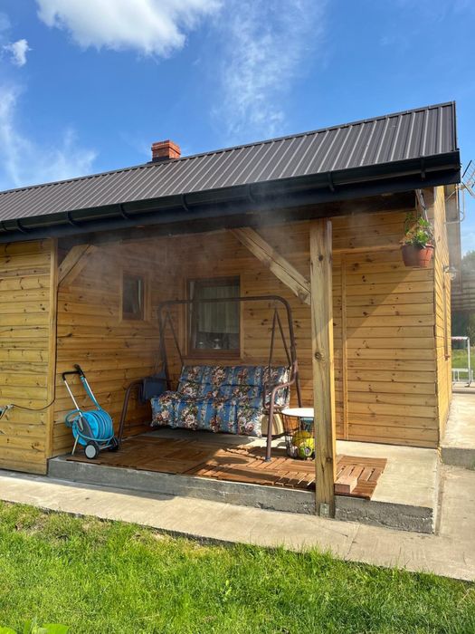 Domek do wynajęcia na dużej działce do użytku na wyłączność (z psami)