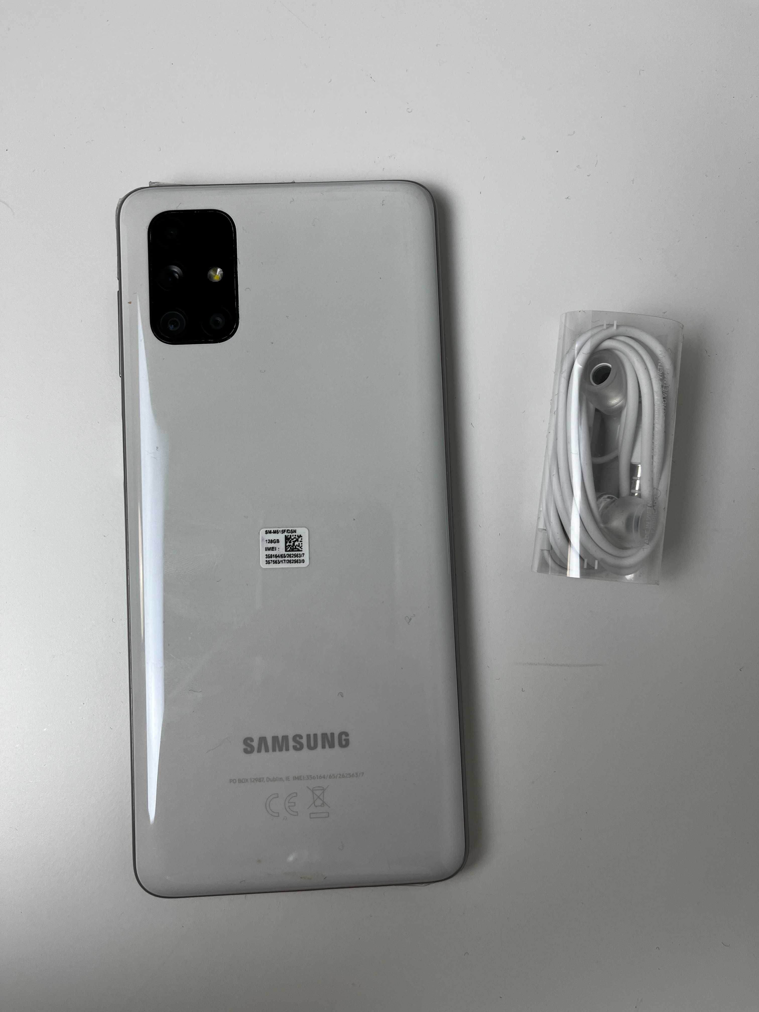 Samsung Galaxy M51, biały, 128 GB, nieużywany