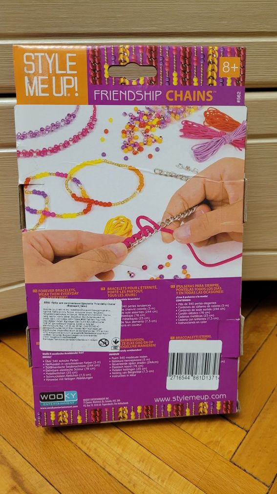 Набор для изготовления браслетов Friendship chains