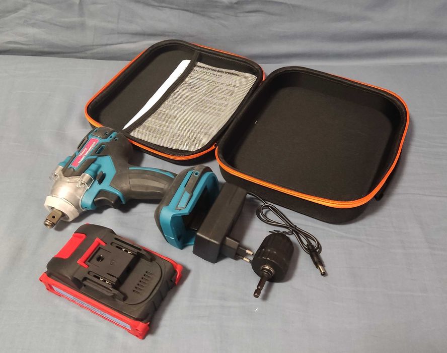 Гайковерт Ударний Акумуляторний безщітковий двигун, стандарт Makita