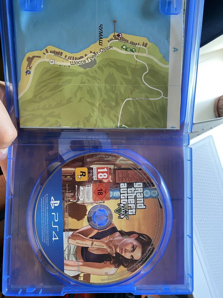 Grand Theft Auto V/ ГТА 5 Диск на Ps 4