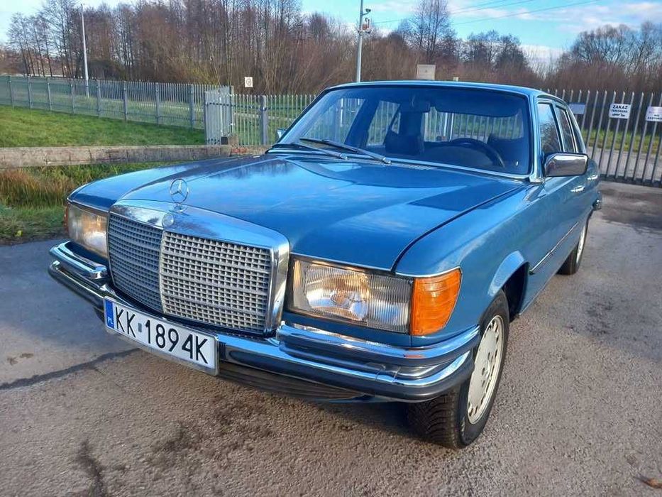 Mercedes-Benz Klasa S Mercedes W116 280SE S-Klasa Zarejestrowany
