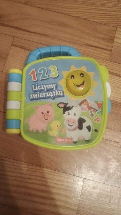 Książeczka Fischer Price liczymy zwierzątka