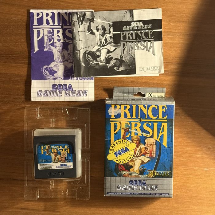 Prince of Persia Sega Game Gear jogo completo