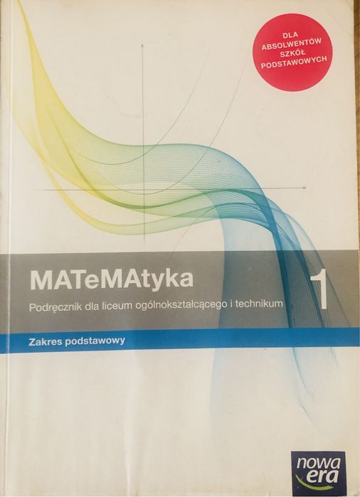 Podręcznik Matematyka 1 , nowa era