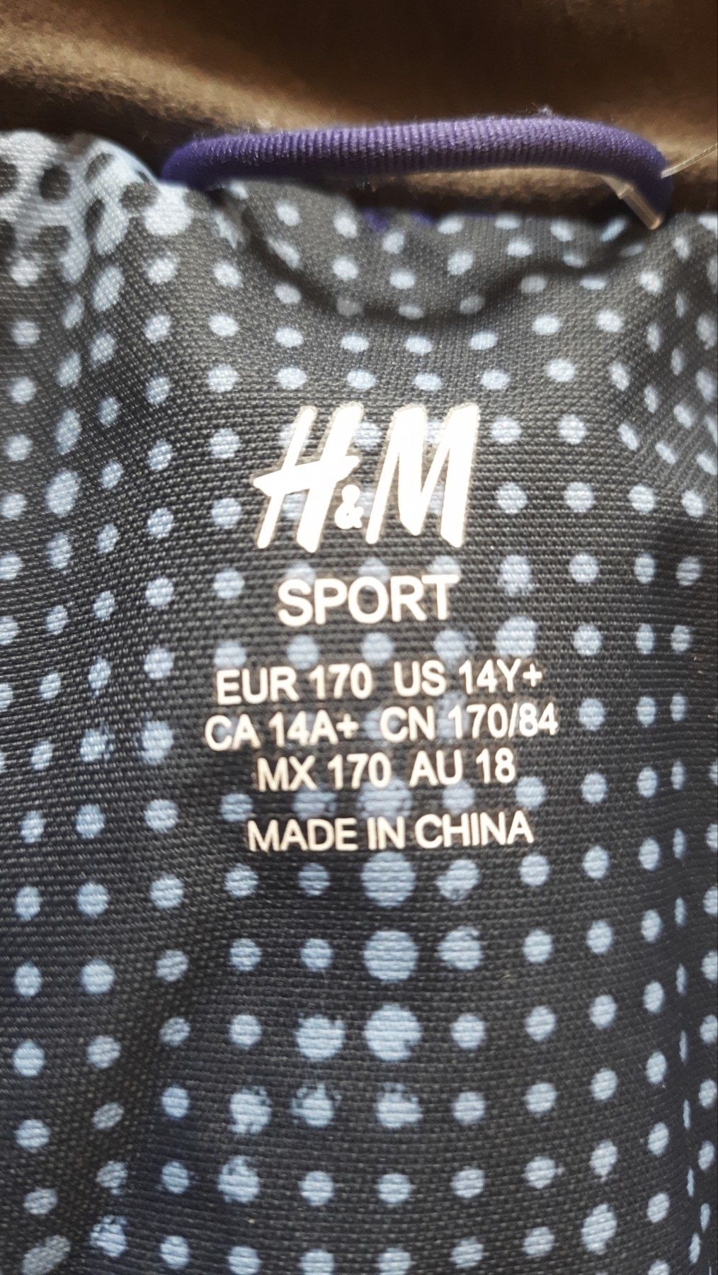 H&M Sports куртка лыжная, зимняя, подростковая ,рост 170 от 14 лет