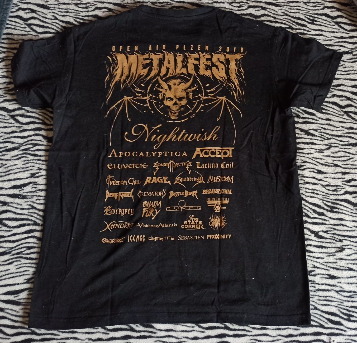 Koszulka T-shirt Metal bands 2018 rozm. M