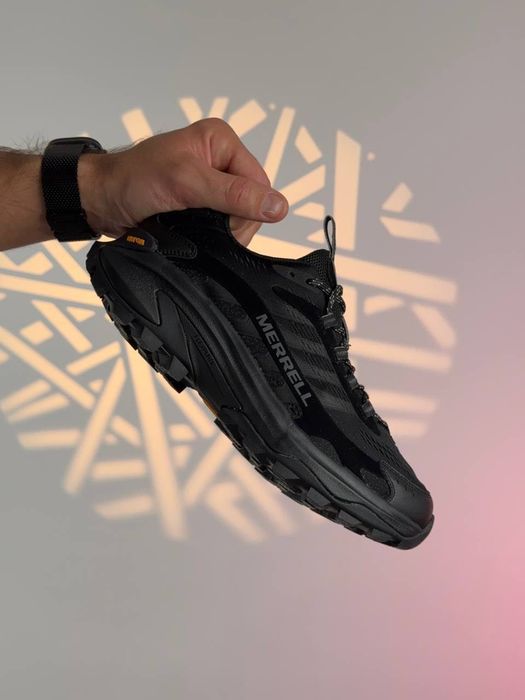 ТОП! Merrell Moab Speed 2 All Black 41 42 43 44 45 мерели чорні