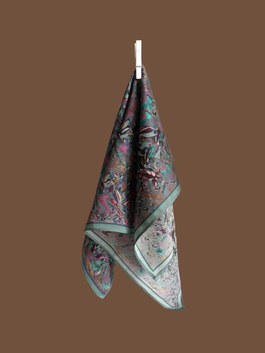 apaszka jedwab damska gawroszka 100%silk 60cm kwadrat