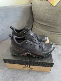 Buty GORE-TEX damskie Salomon Cross Hike GTX 2 - black/chocolate