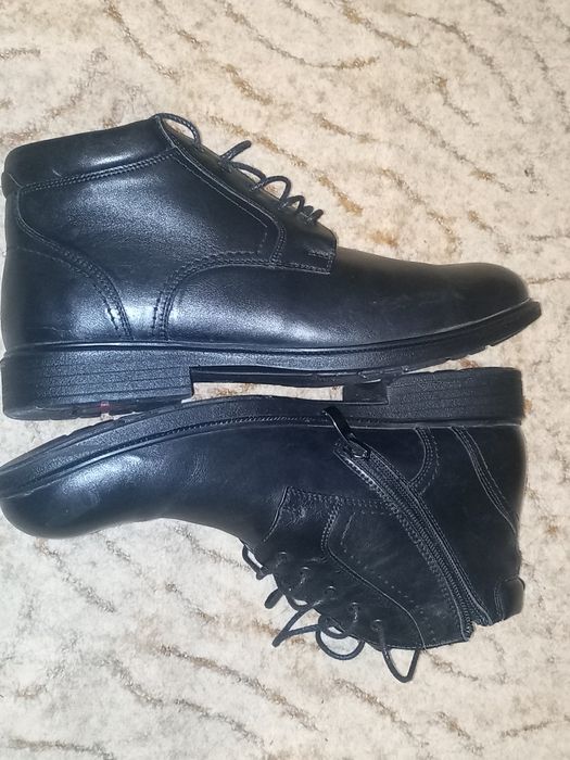 Ботинки мужские кожаные