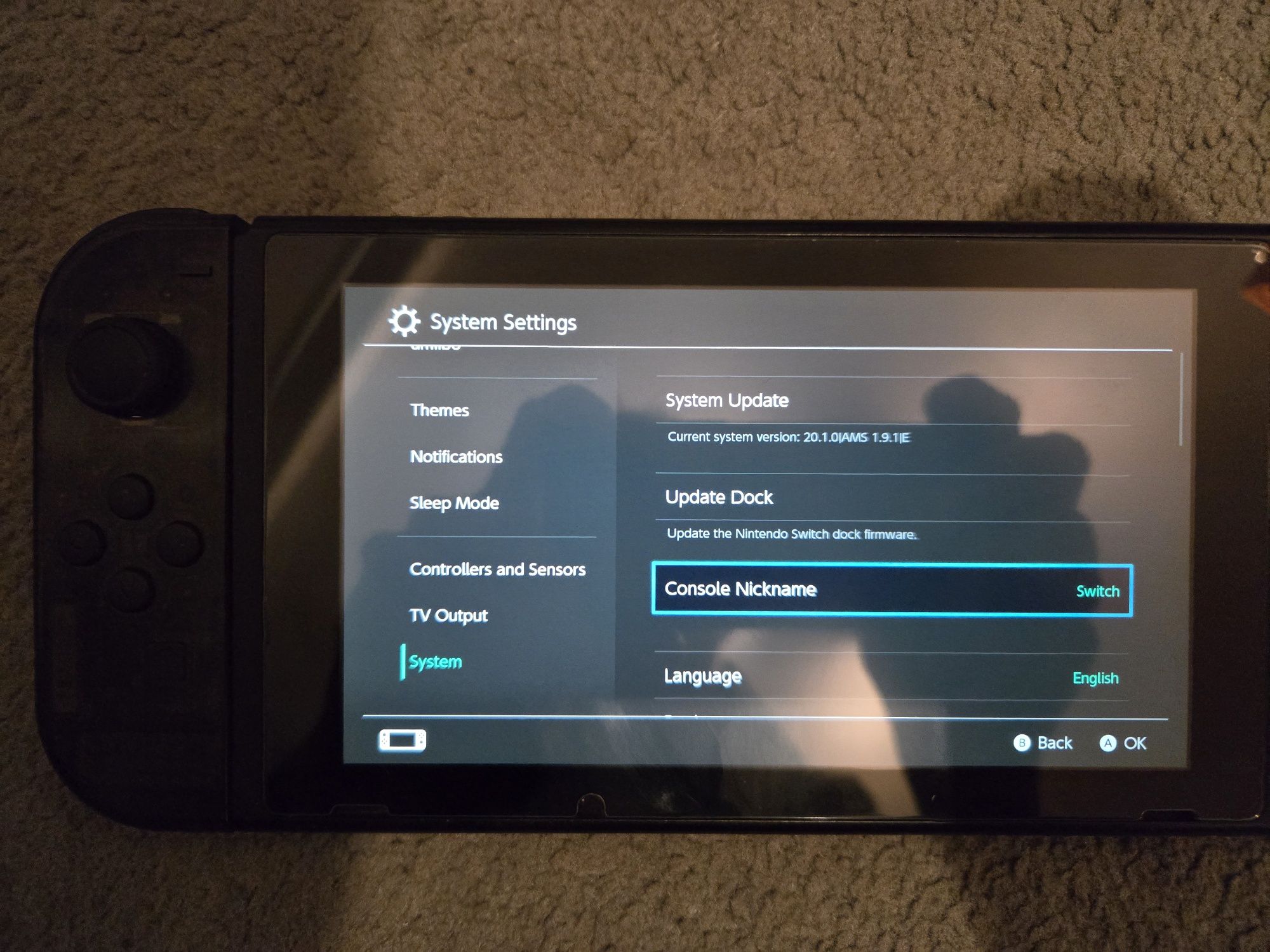 Switch V1 [CFW | Unpached]