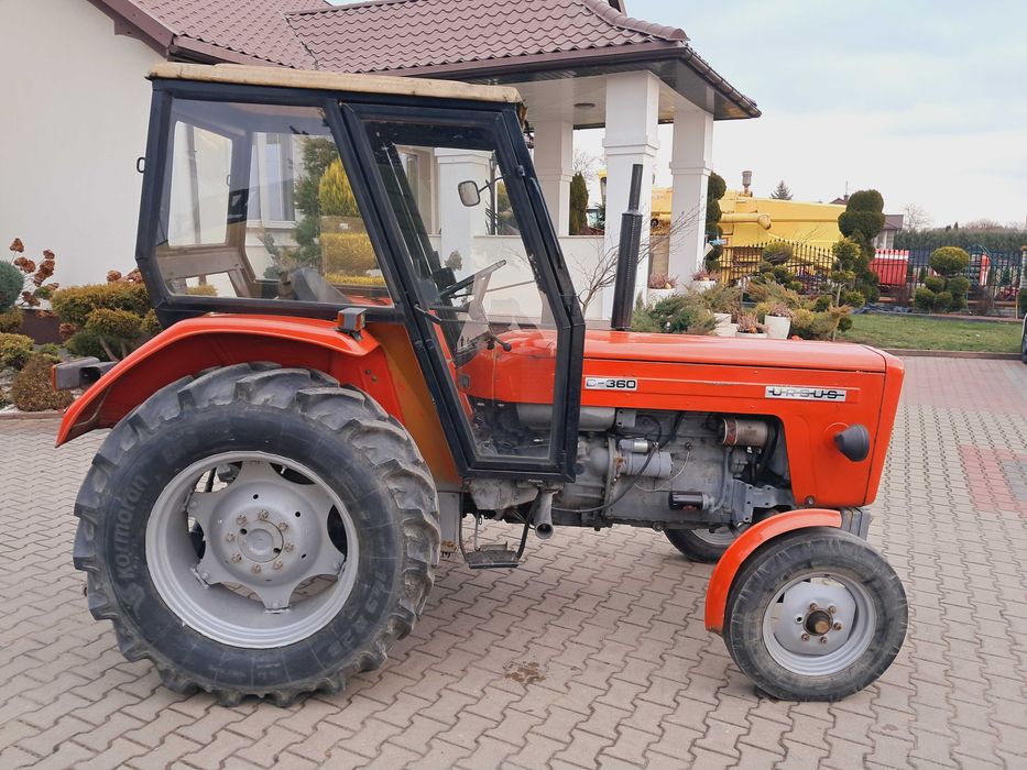 Ciągnik Ursus C-360 z kabina czeska zarejestrowany 1987 rok