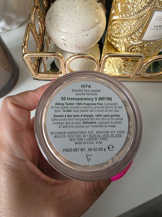 Puder Clinique Transparency 3